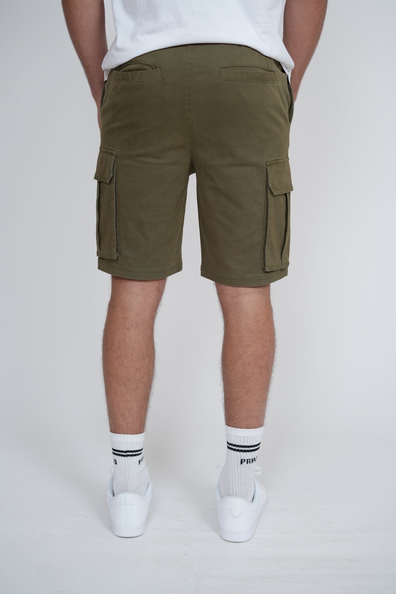 Hawk Cargo Shorts – Men's Regular Fit Utility Shorts with Zip Pockets