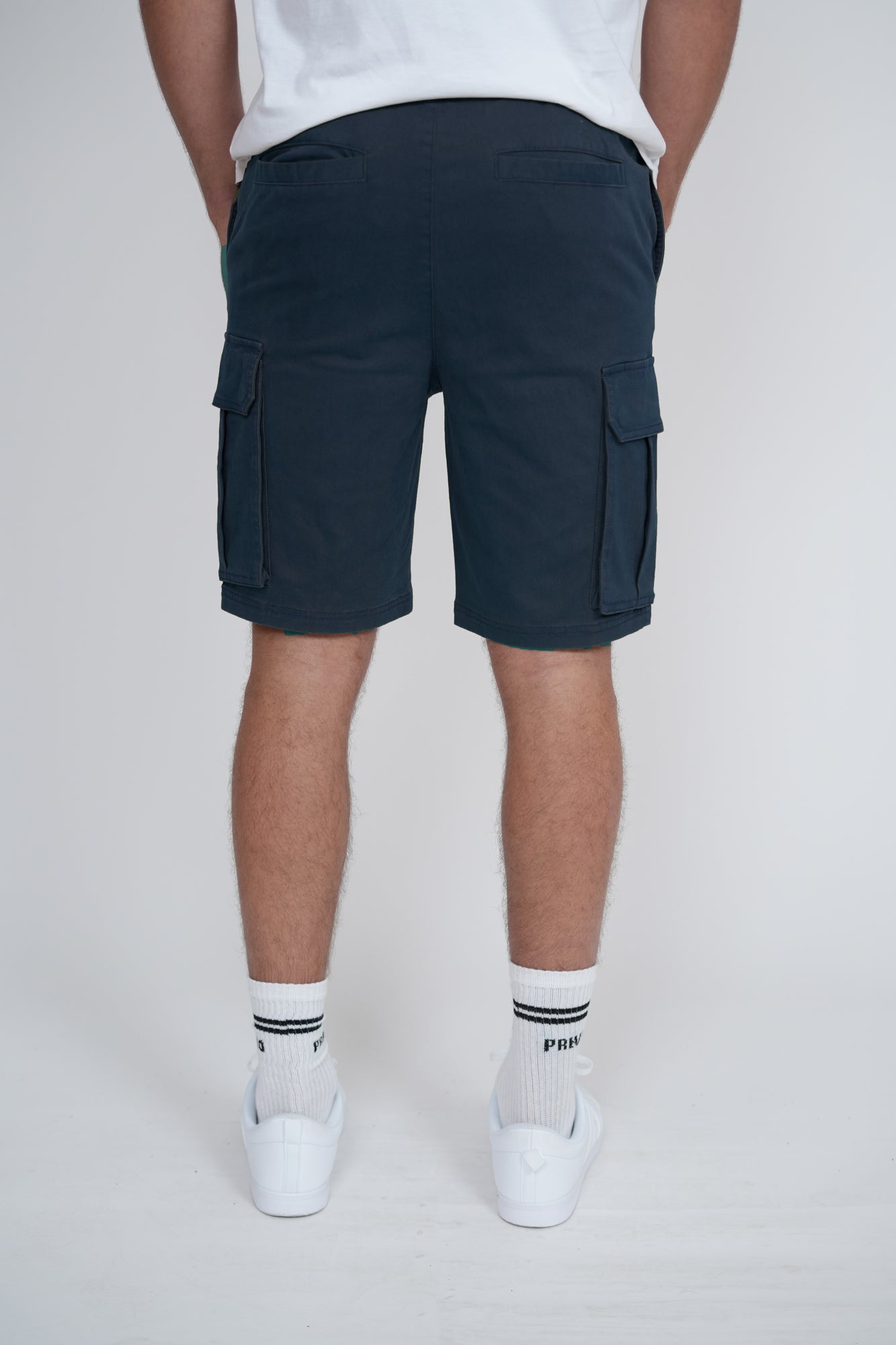 Hawk Cargo Shorts – Men's Regular Fit Utility Shorts with Zip Pockets