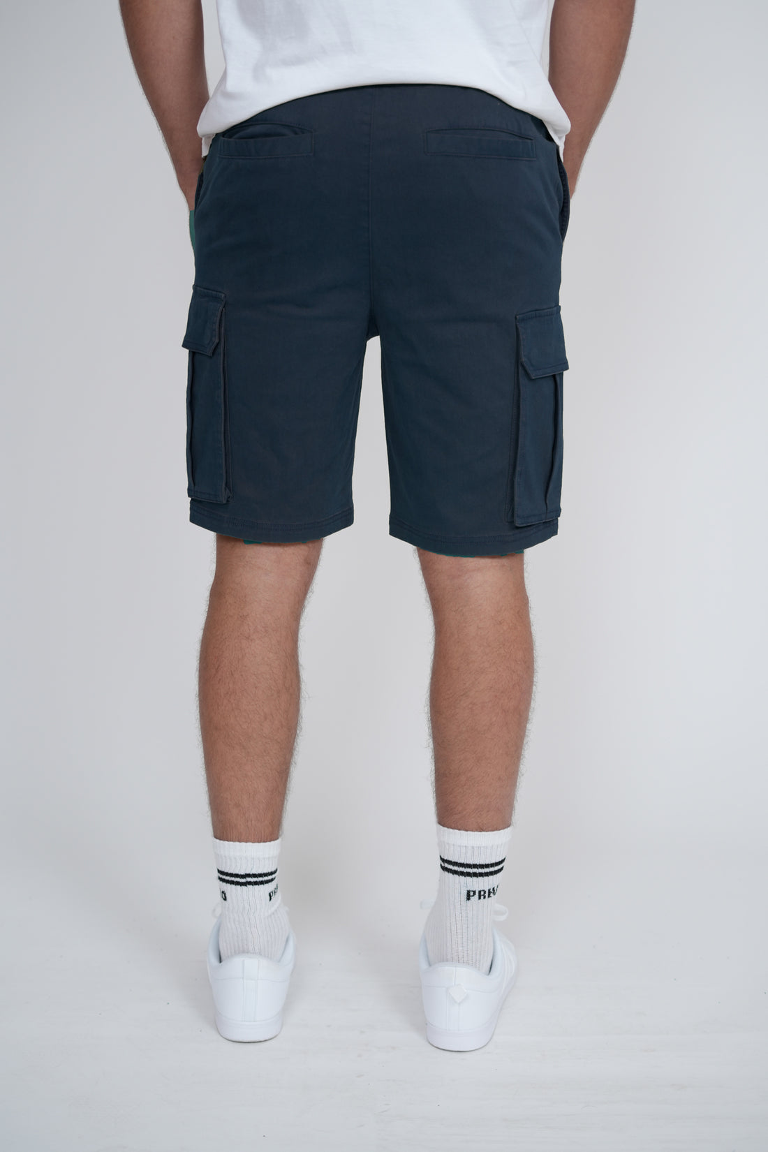 Hawk Cargo Shorts – Men's Regular Fit Utility Shorts with Zip Pockets