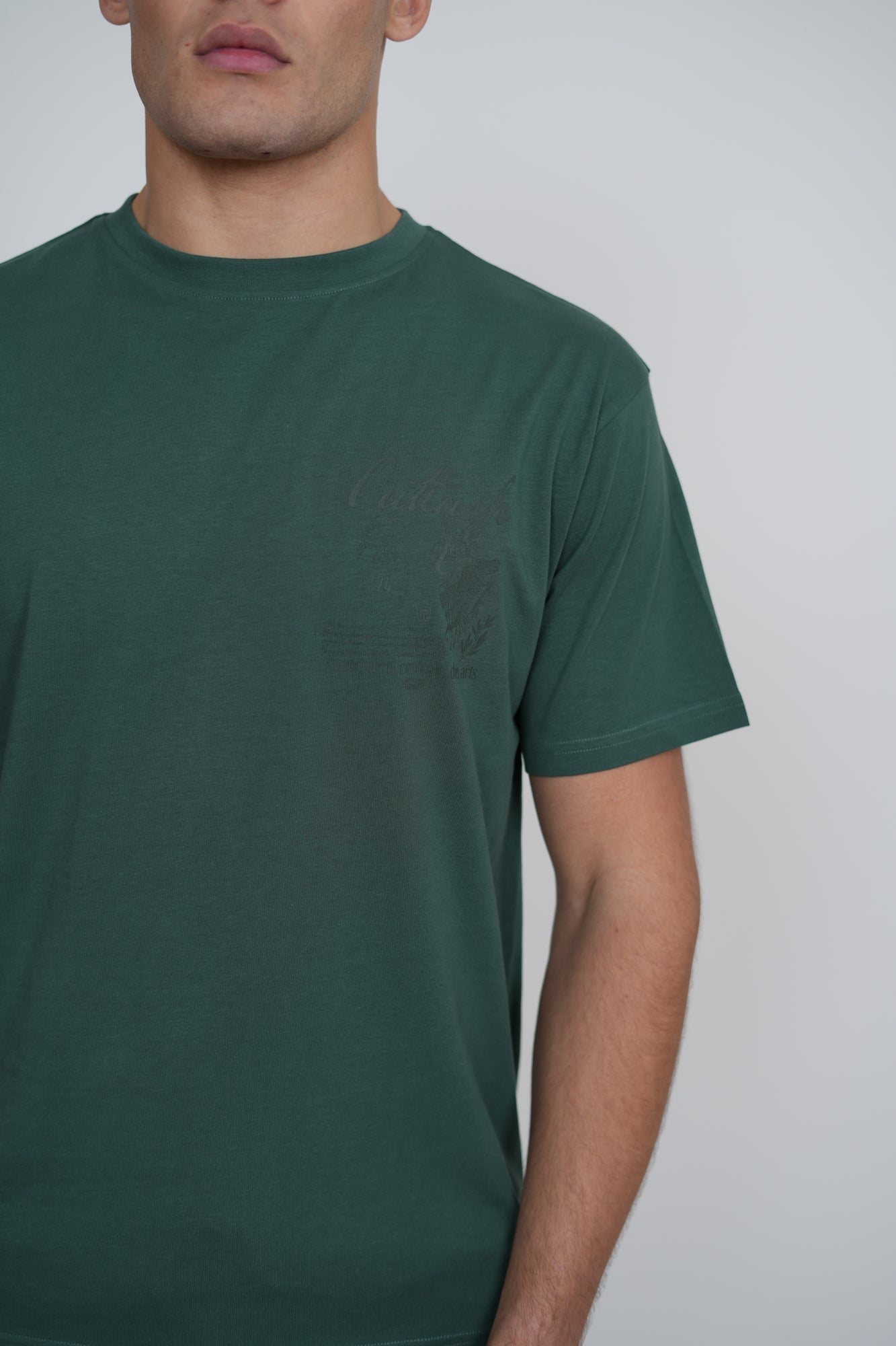 Crane Bird T-Shirt – Men's Graphic Print Premium Cotton Tee