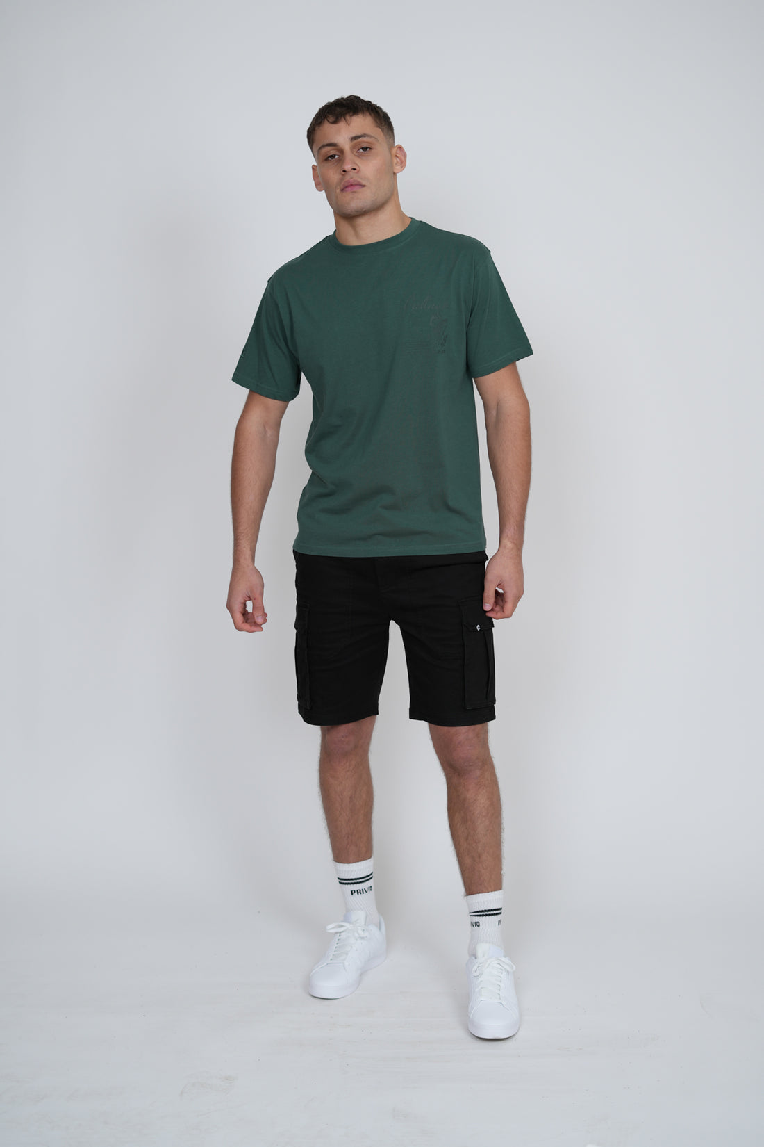 Crane Bird T-Shirt – Men's Graphic Print Premium Cotton Tee
