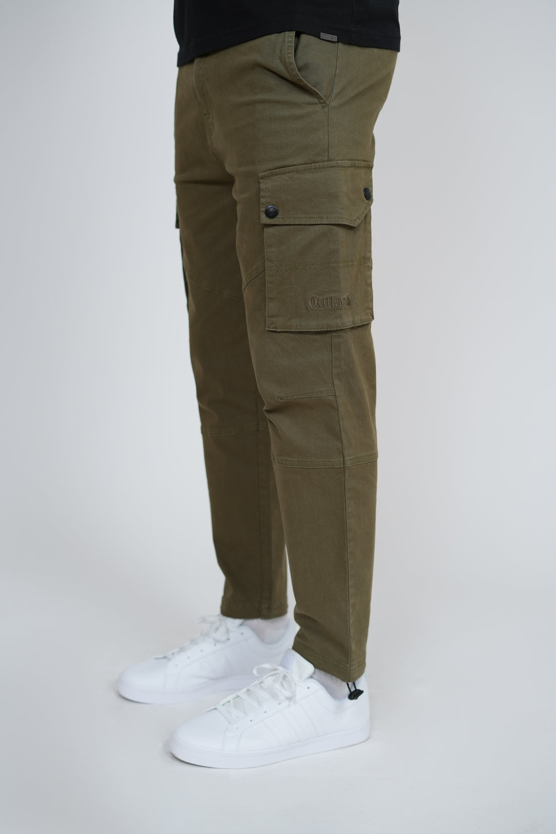 Ghost Cargo Pant – Men's Utility Cargo Trousers with Snap Buttons