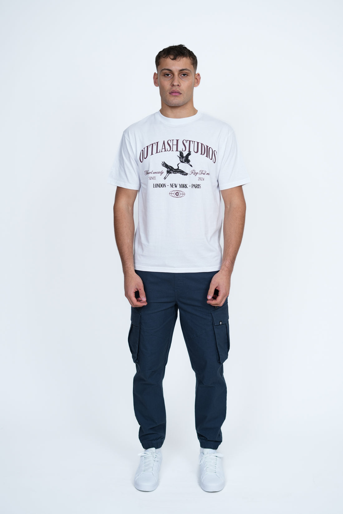Studios T-Shirt | Men's Premium Cotton Graphic Tee | Outlash Studios London New York Paris