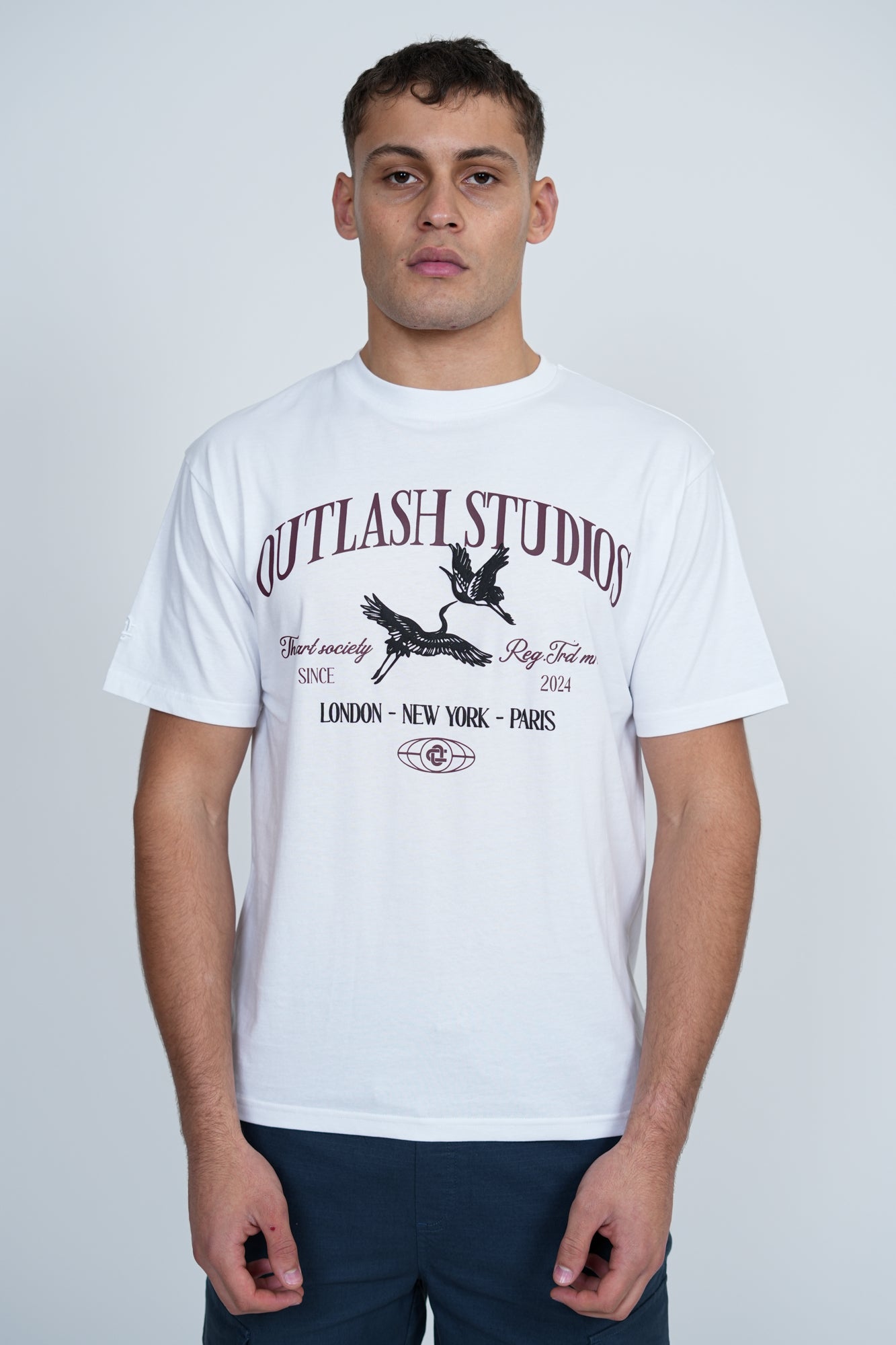 Studios T-Shirt | Men's Premium Cotton Graphic Tee | Outlash Studios London New York Paris