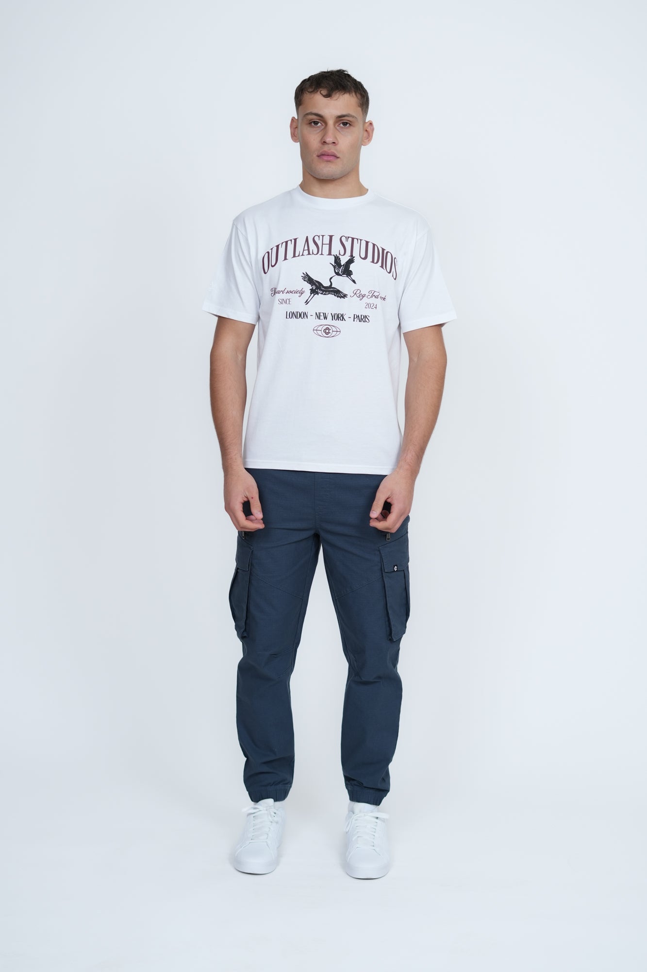 Studios T-Shirt | Men's Premium Cotton Graphic Tee | Outlash Studios London New York Paris