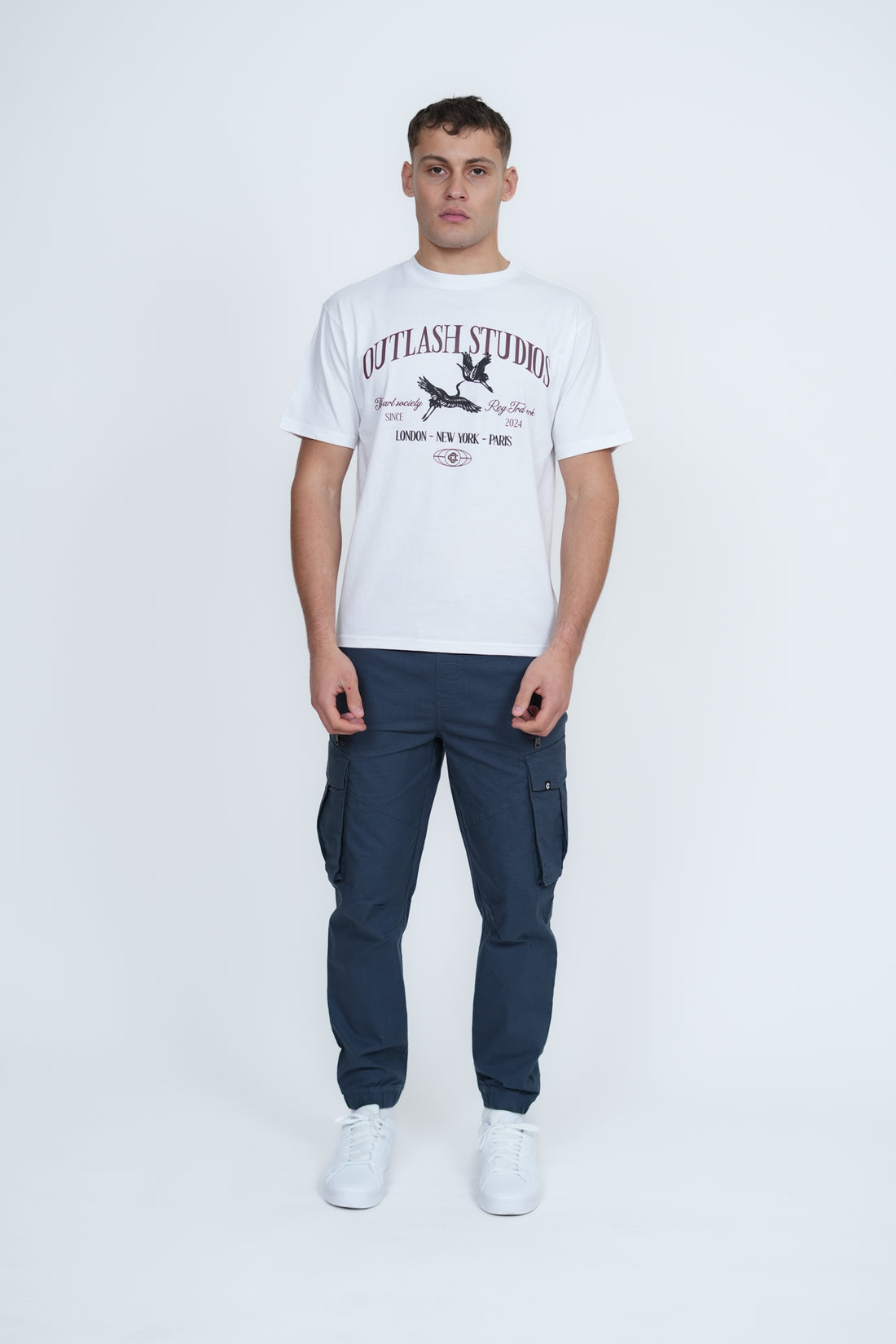Studios T-Shirt | Men's Premium Cotton Graphic Tee | Outlash Studios London New York Paris