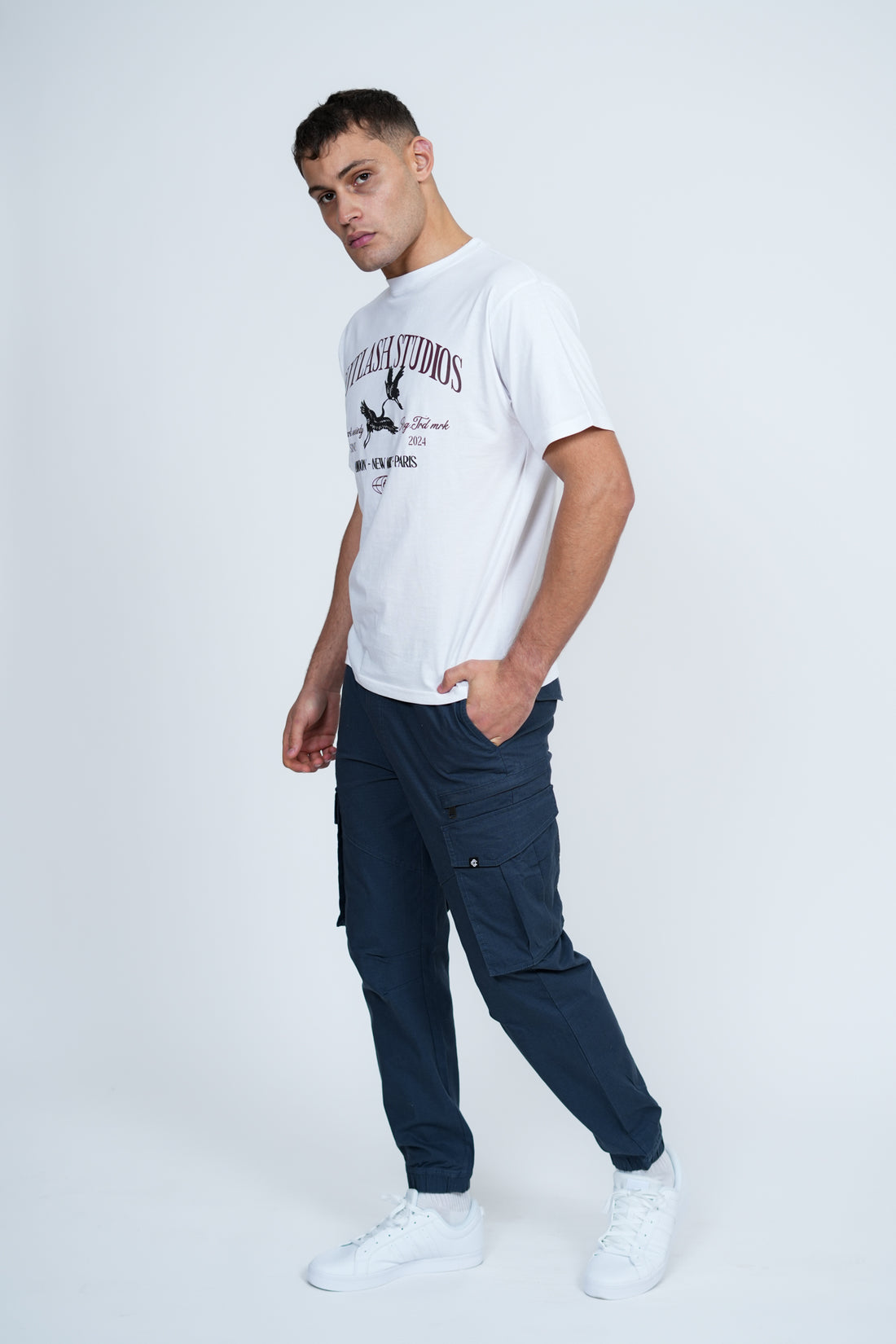 Studios T-Shirt | Men's Premium Cotton Graphic Tee | Outlash Studios London New York Paris