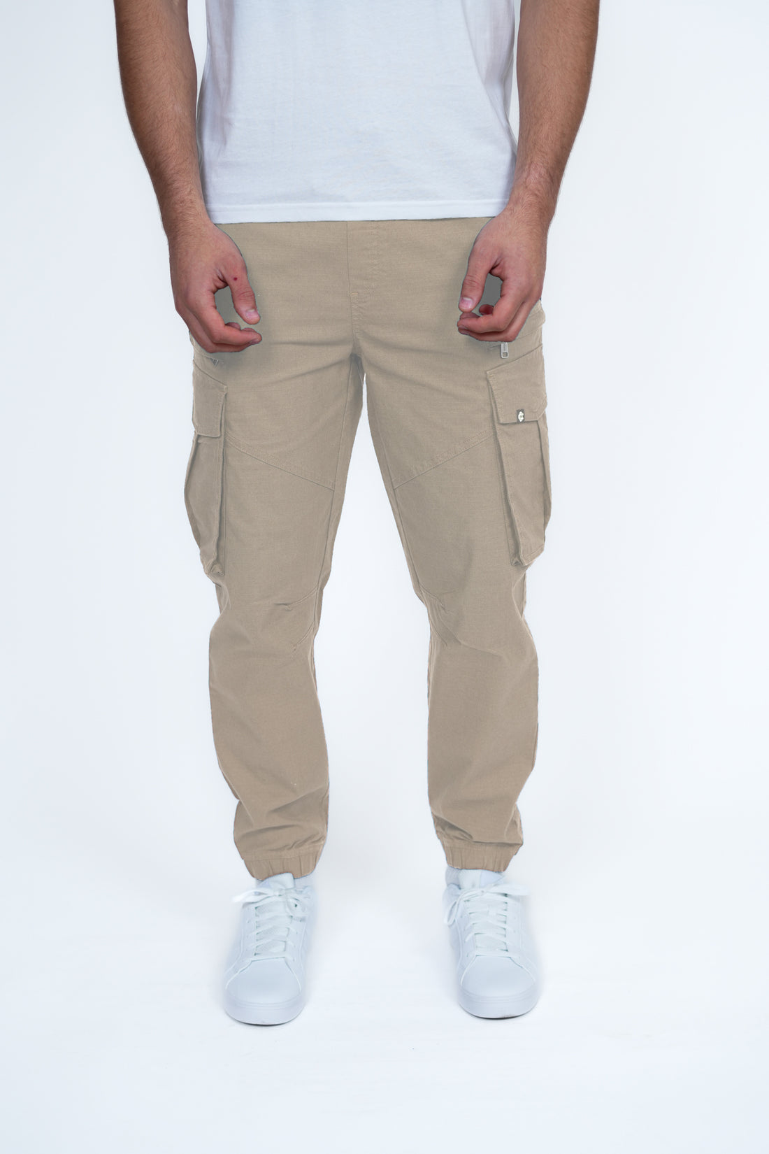 Ranger Cargo Pant | Men's Tactical Utility Trousers with Zip Pockets & Elasticated Waist