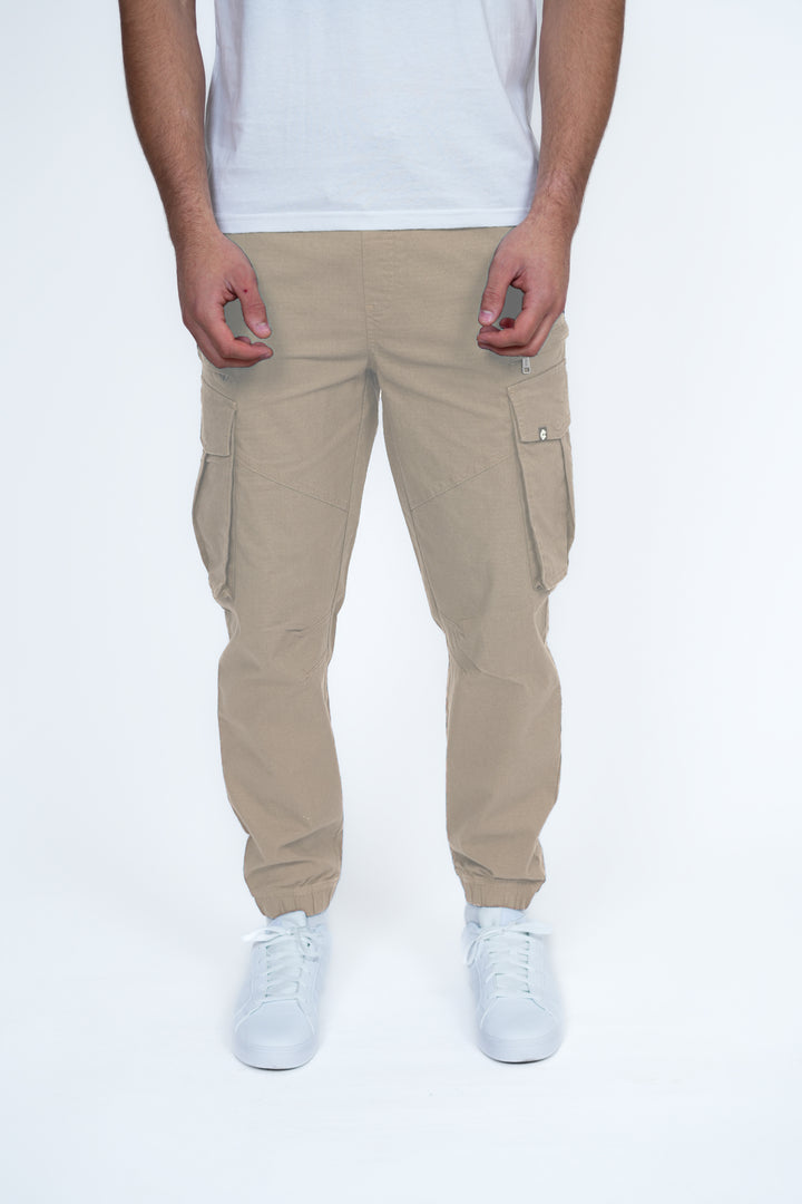 Ranger Cargo Pant | Men's Tactical Utility Trousers with Zip Pockets & Elasticated Waist