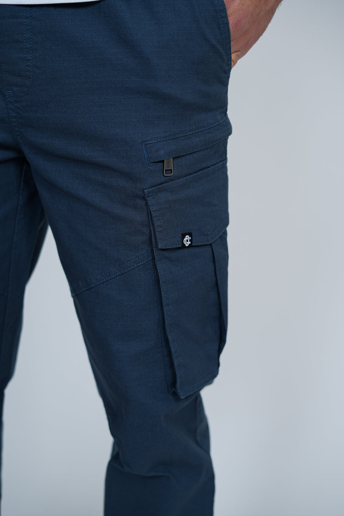 Ranger Cargo Pant | Men's Tactical Utility Trousers with Zip Pockets & Elasticated Waist