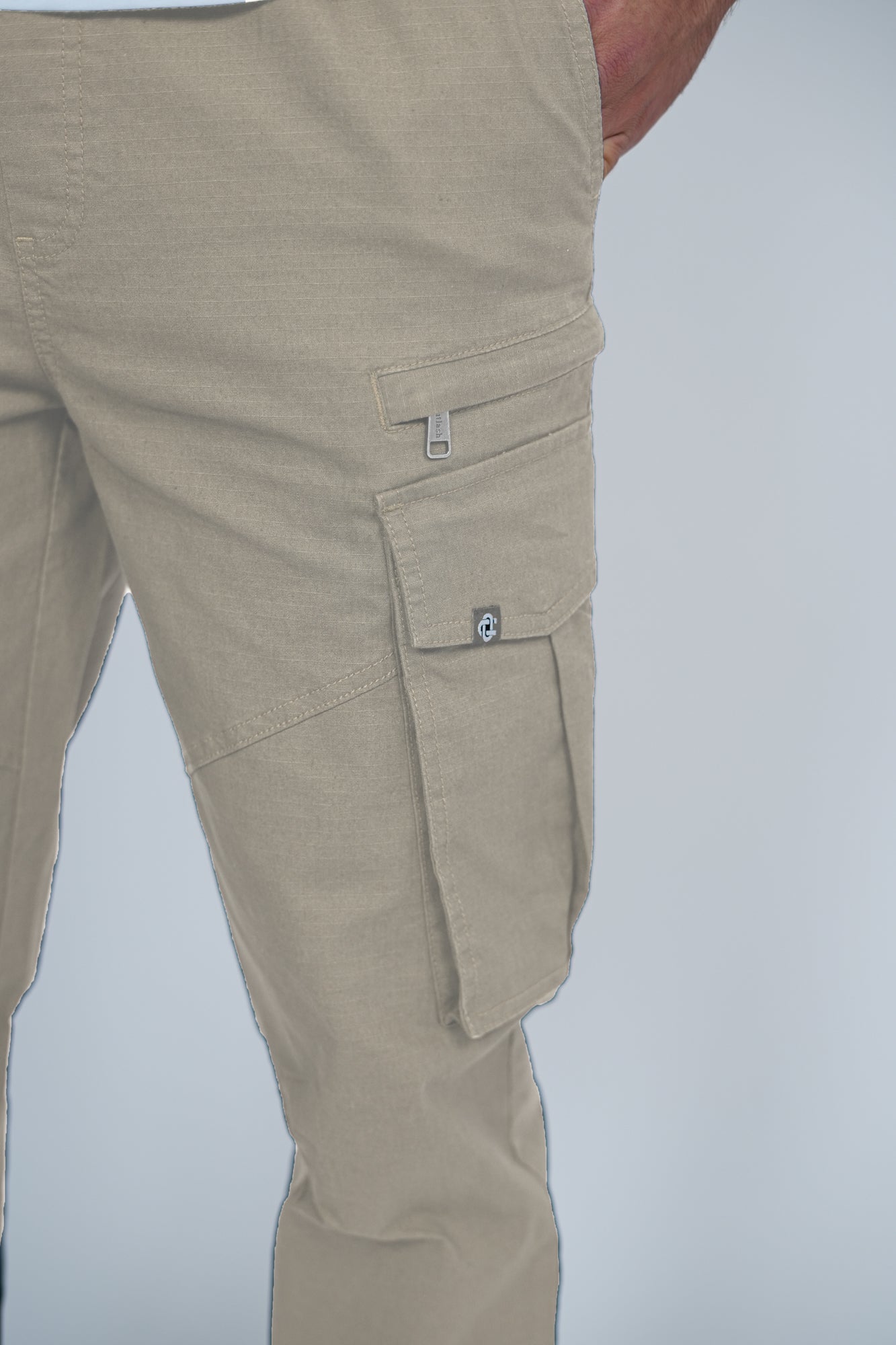 Ranger Cargo Pant | Men's Tactical Utility Trousers with Zip Pockets & Elasticated Waist