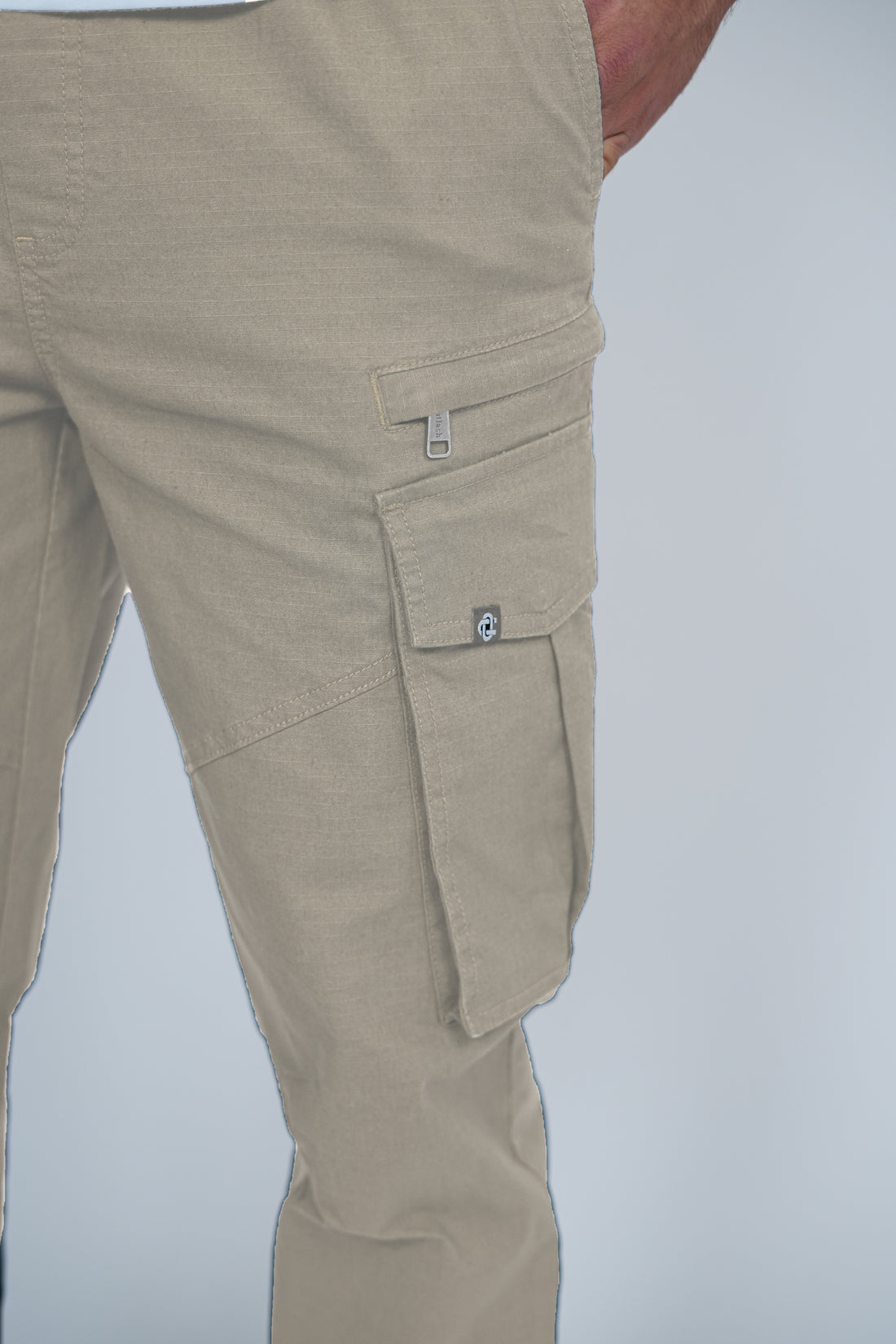 Ranger Cargo Pant | Men's Tactical Utility Trousers with Zip Pockets & Elasticated Waist