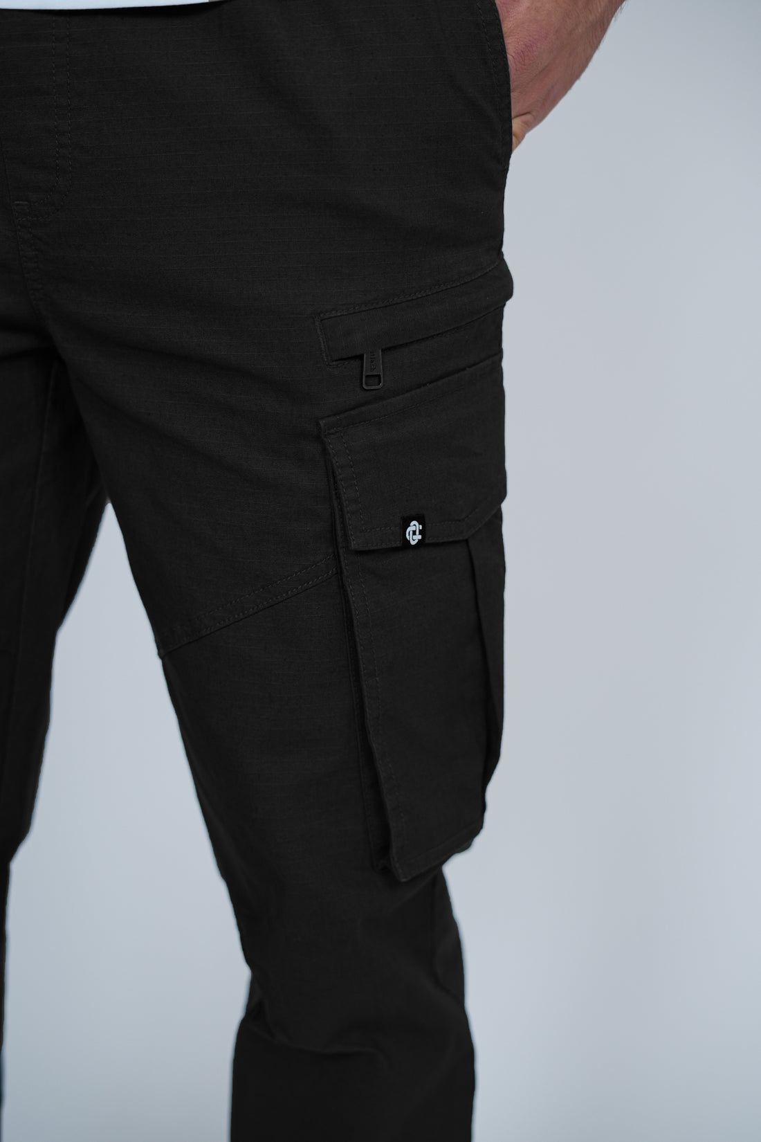 Ranger Cargo Pant | Men's Tactical Utility Trousers with Zip Pockets & Elasticated Waist