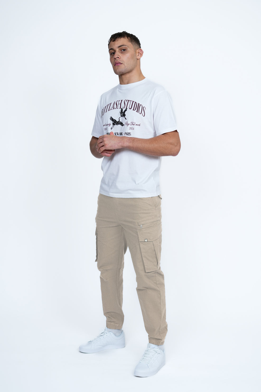 Ranger Cargo Pant | Men's Tactical Utility Trousers with Zip Pockets & Elasticated Waist