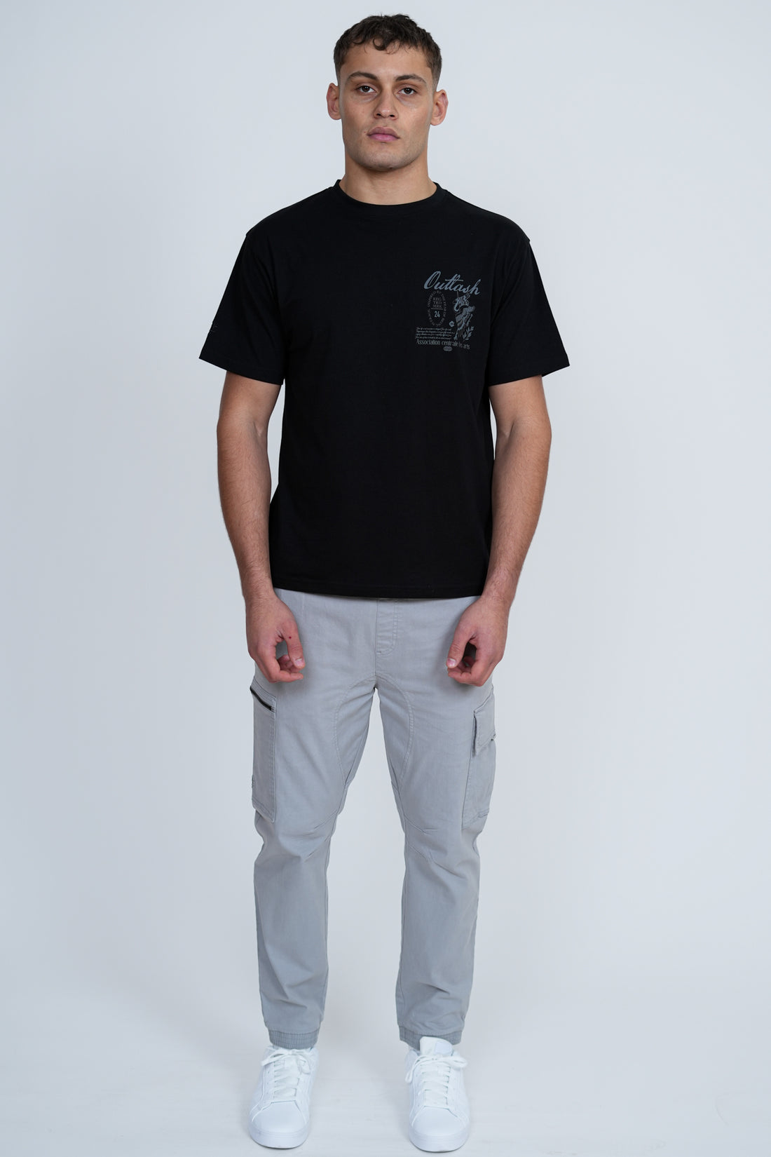 Crane Bird T-Shirt – Men's Graphic Print Premium Cotton Tee