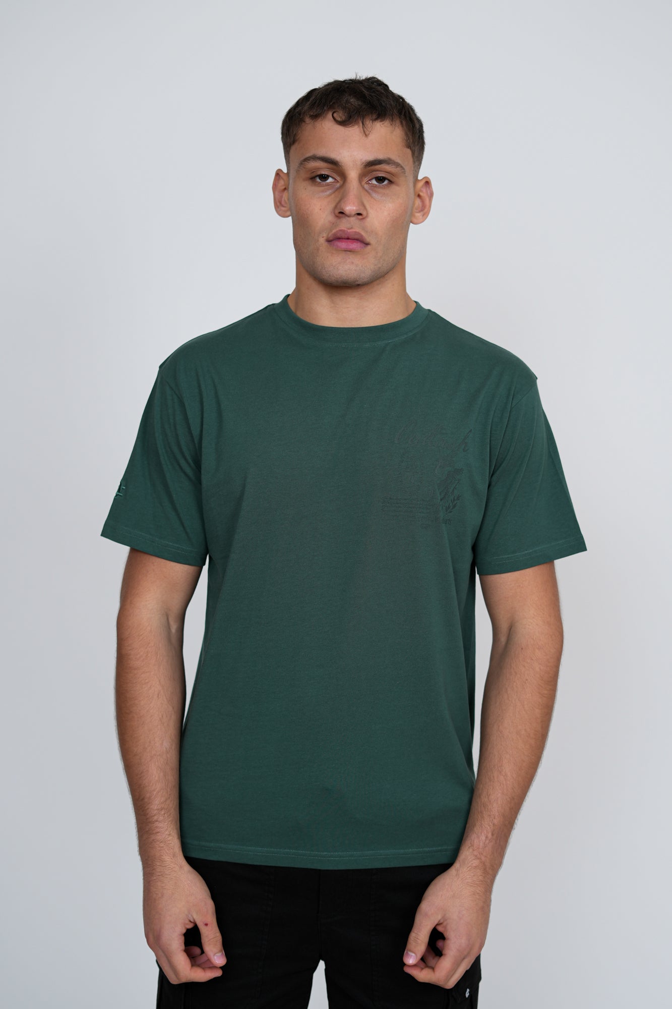 Crane Bird T-Shirt – Men's Graphic Print Premium Cotton Tee