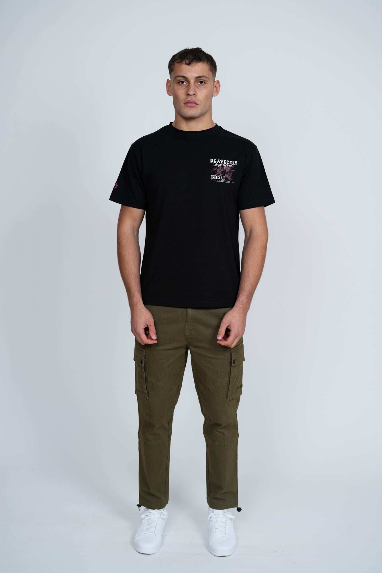 Perfectly Imperfect T-Shirt – Men's Graphic Print Cotton Tee