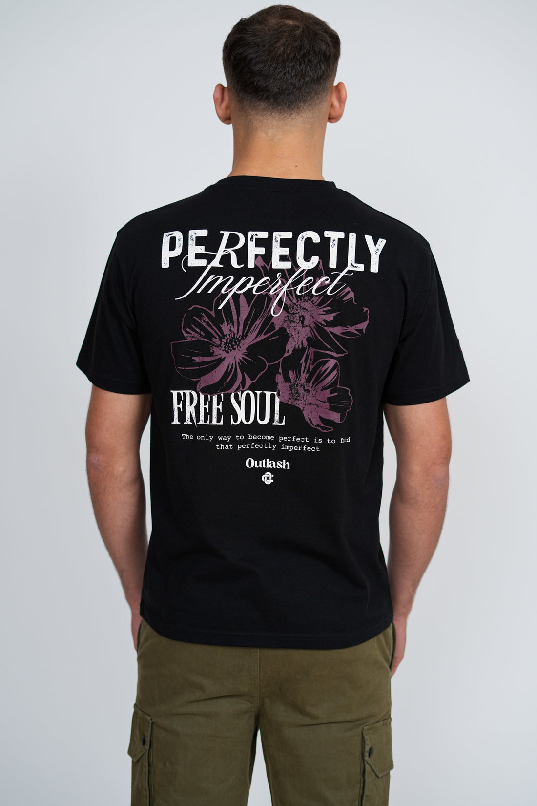 Perfectly Imperfect T-Shirt – Men's Graphic Print Cotton Tee