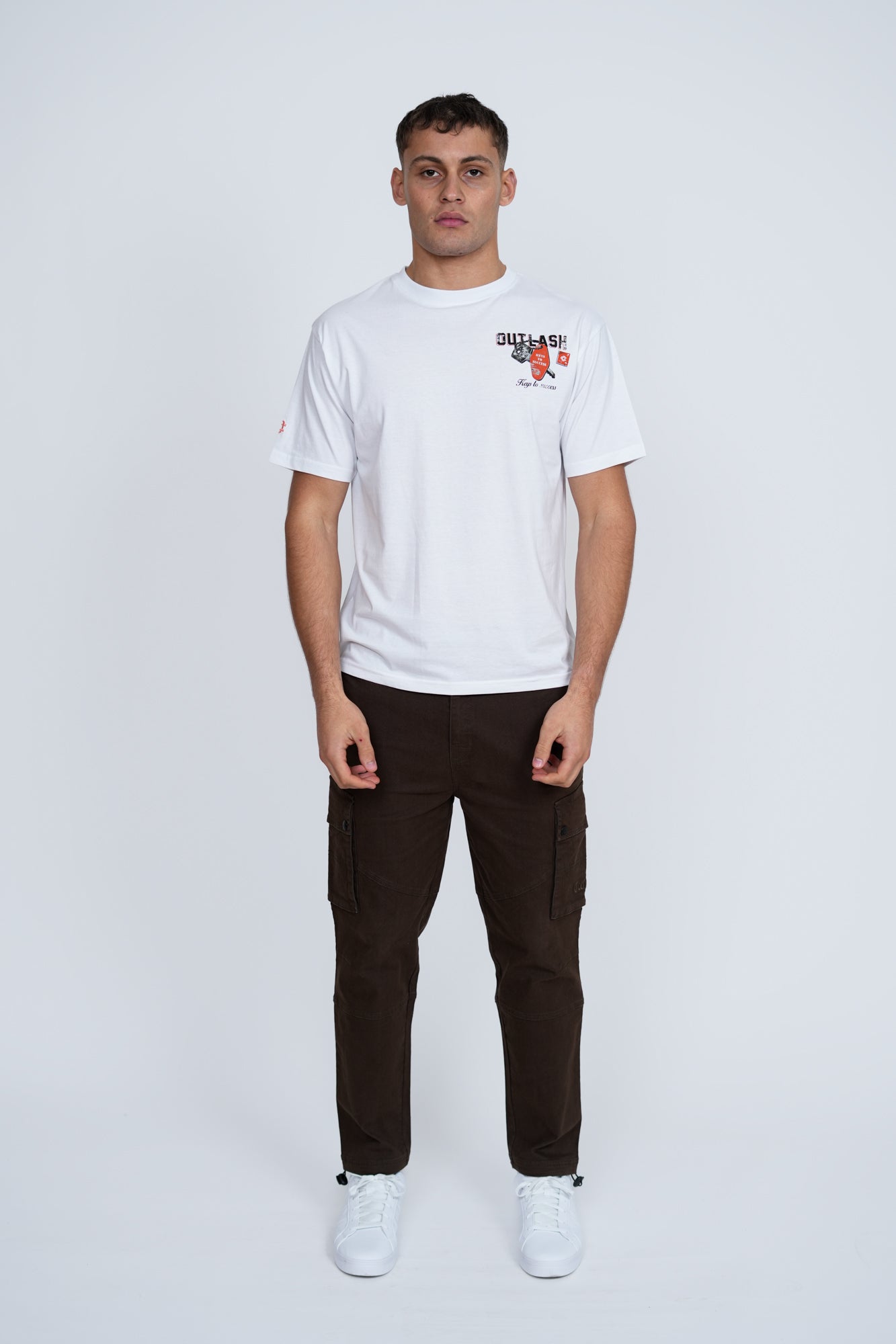 Keys to Success T-Shirt | Men's Premium Cotton Graphic Tee | Outlash Club Members Streetwear