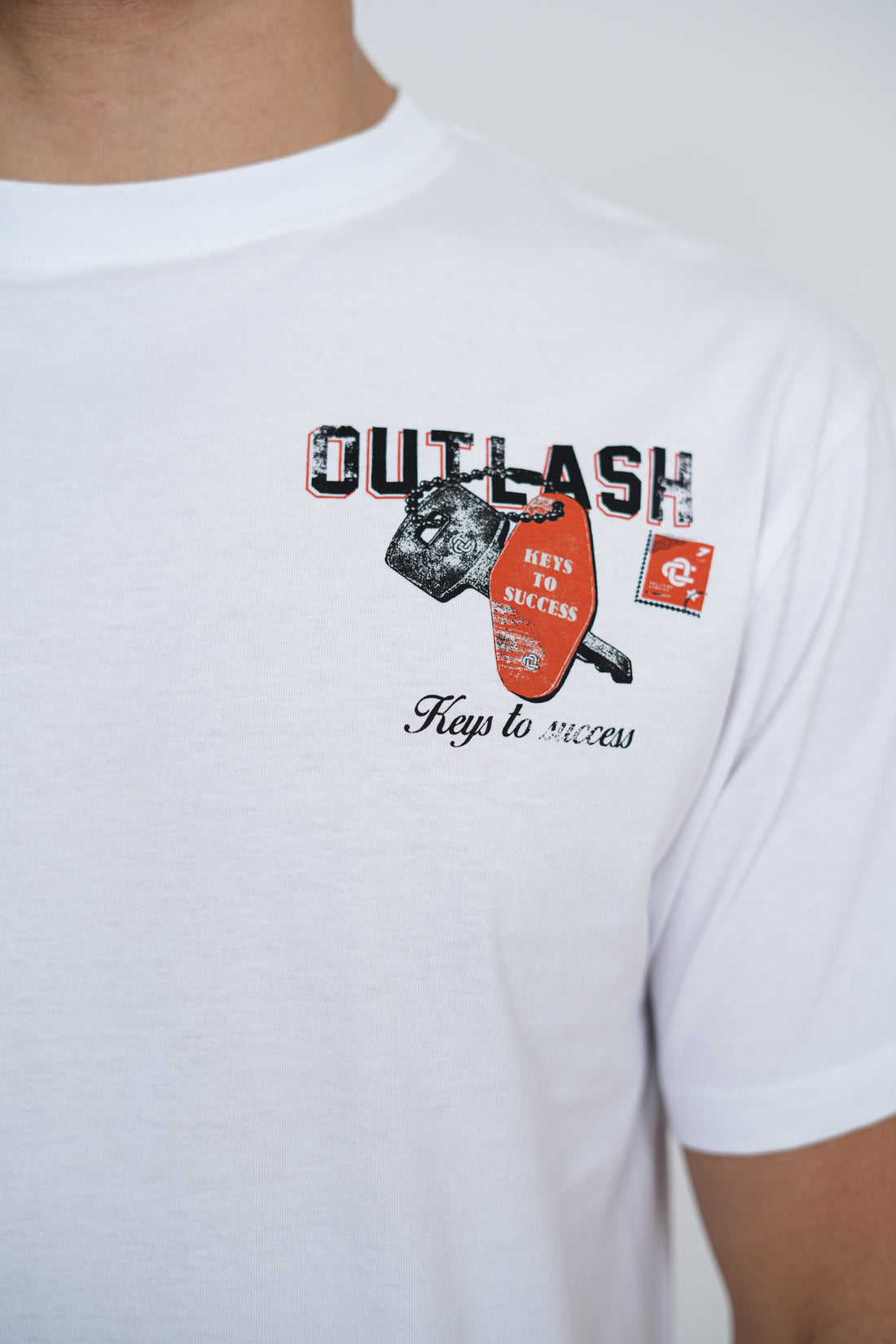 Keys to Success T-Shirt | Men's Premium Cotton Graphic Tee | Outlash Club Members Streetwear