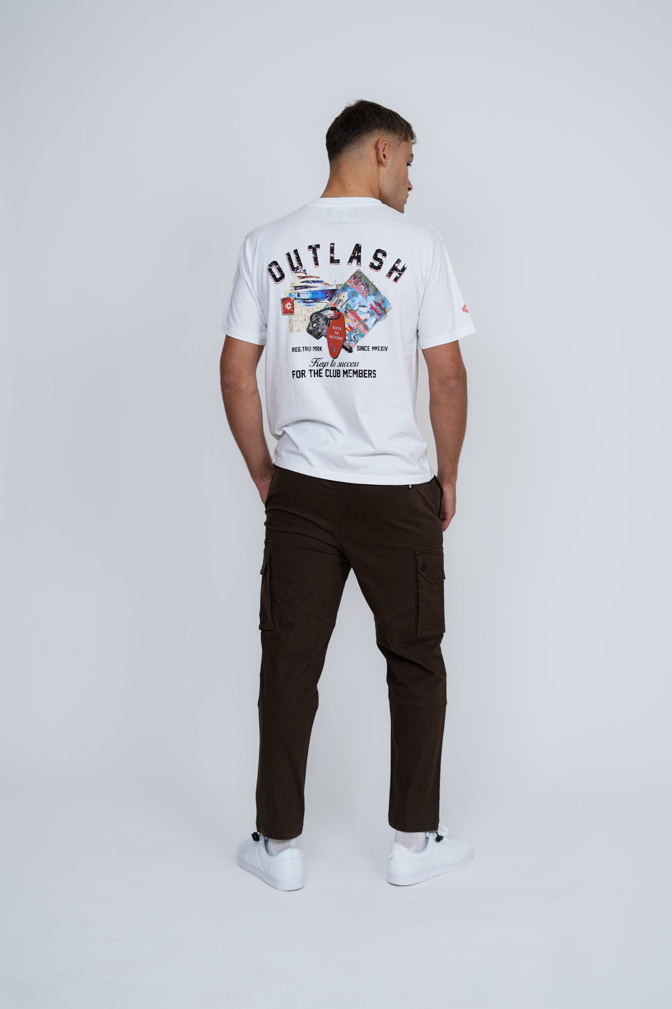 Keys to Success T-Shirt | Men's Premium Cotton Graphic Tee | Outlash Club Members Streetwear