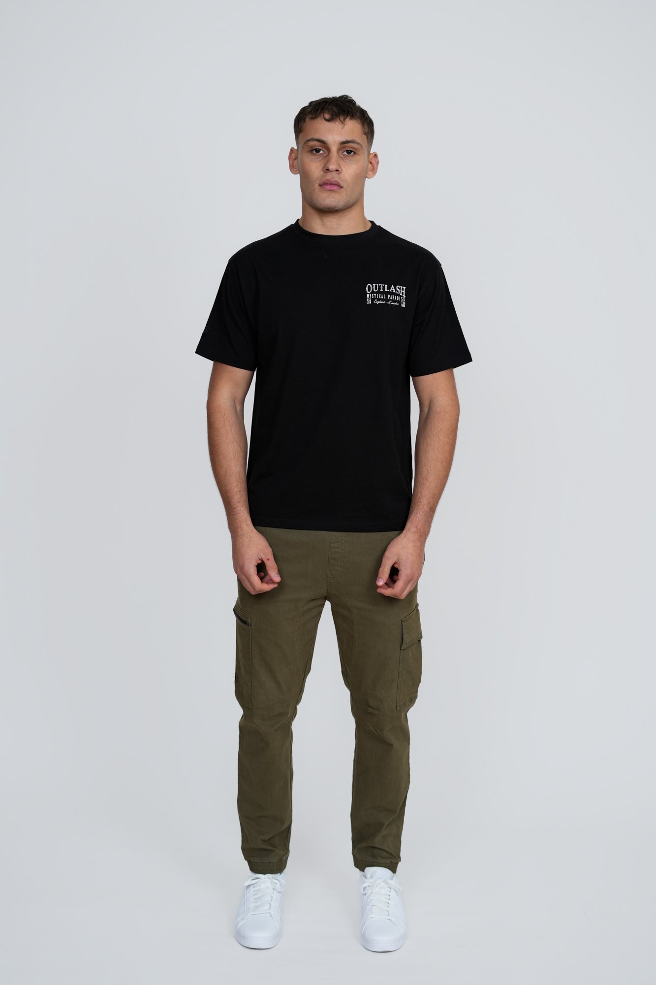 Mystical Paradise T-Shirt | Men's Premium Cotton Graphic Tee | Outlash England London Streetwear