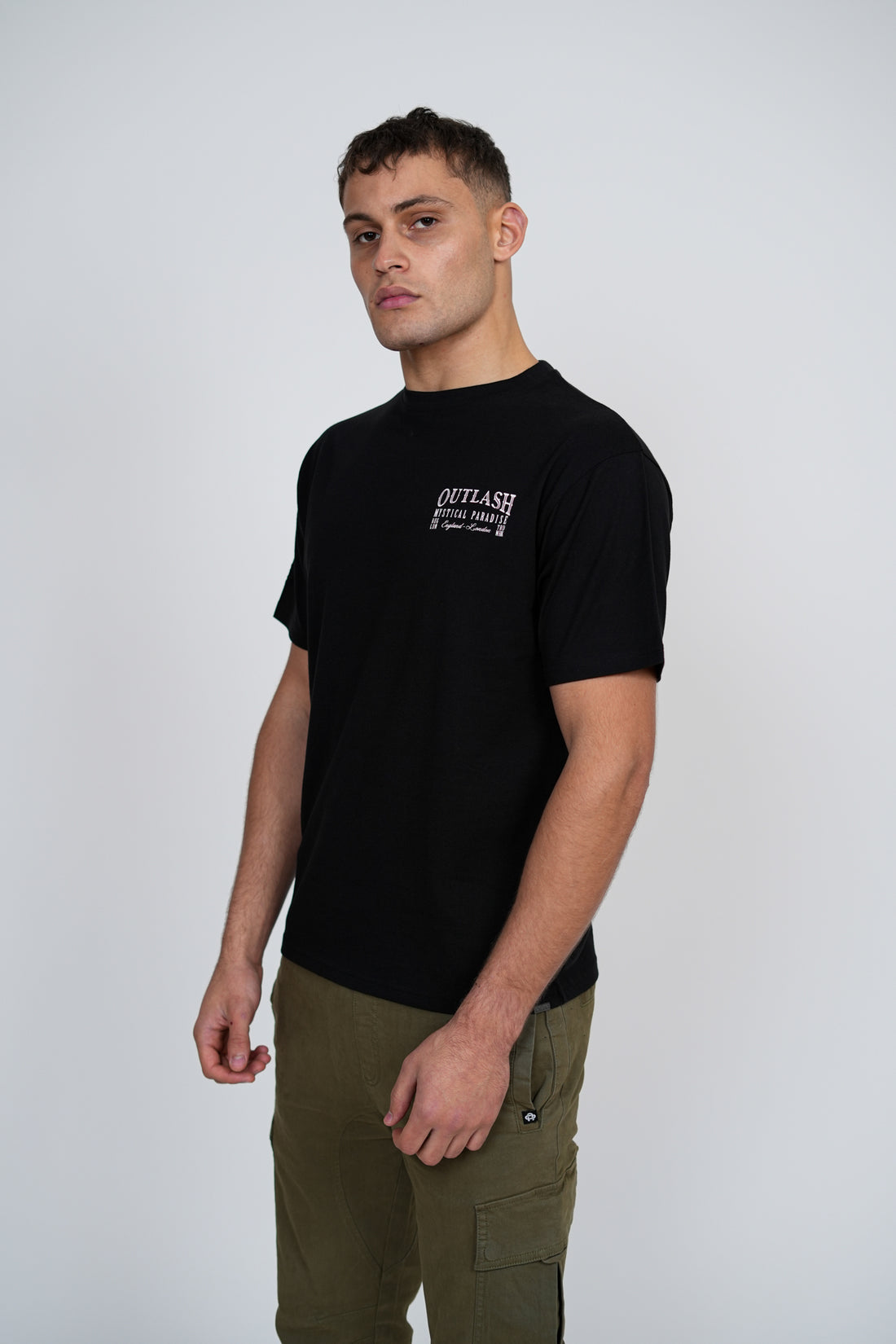 Mystical Paradise T-Shirt | Men's Premium Cotton Graphic Tee | Outlash England London Streetwear