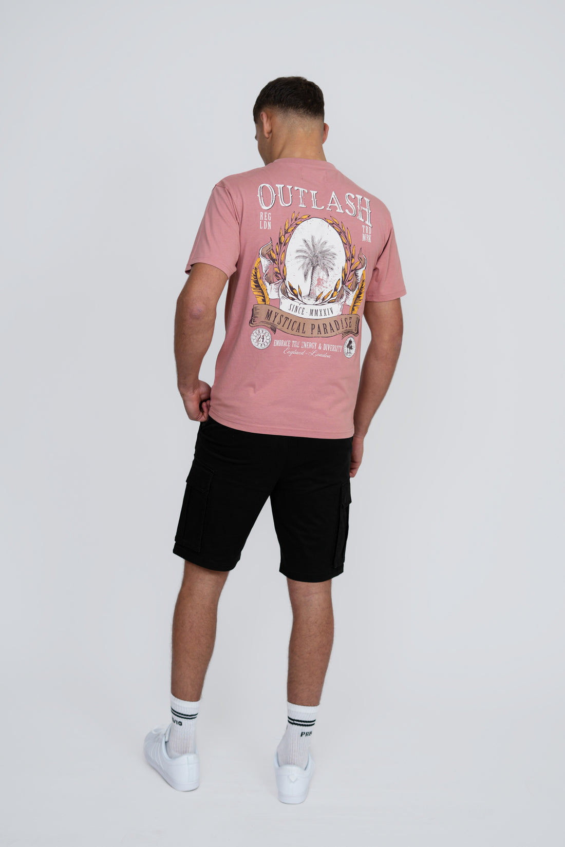 Mystical Paradise T-Shirt | Men's Premium Cotton Graphic Tee | Outlash England London Streetwear