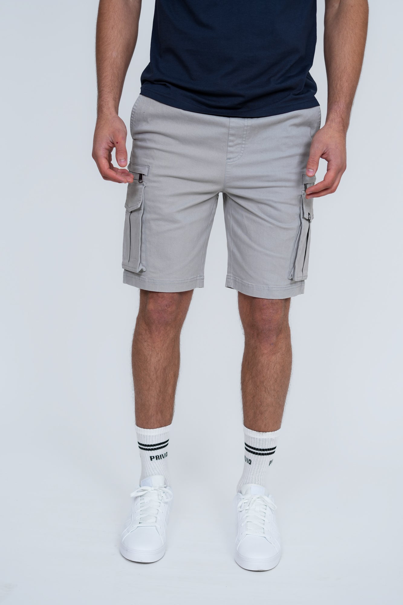 Dread Cargo Shorts – Men's Regular Fit Utility Shorts with Zip Pockets
