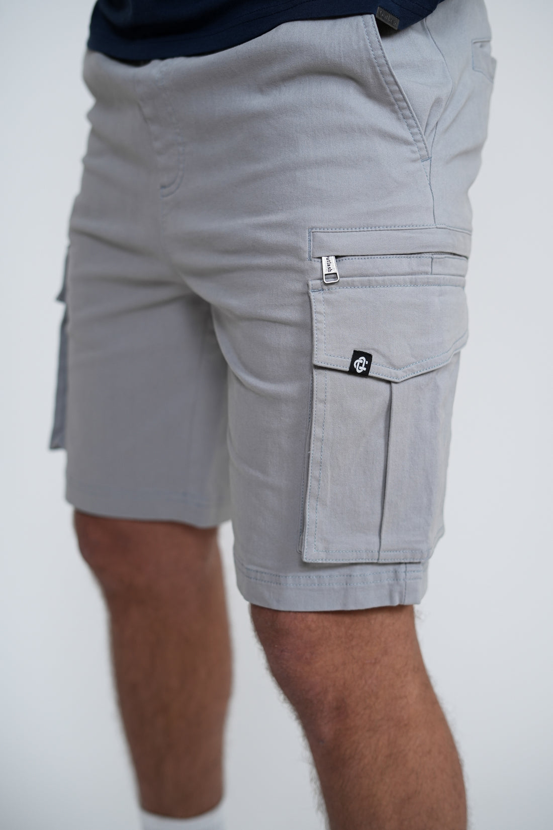 Dread Cargo Shorts – Men's Regular Fit Utility Shorts with Zip Pockets