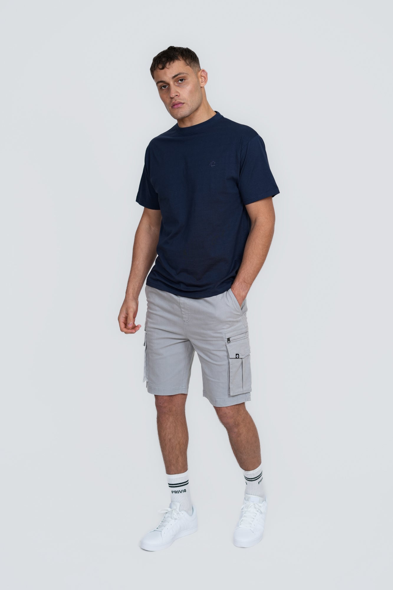 Dread Cargo Shorts – Men's Regular Fit Utility Shorts with Zip Pockets