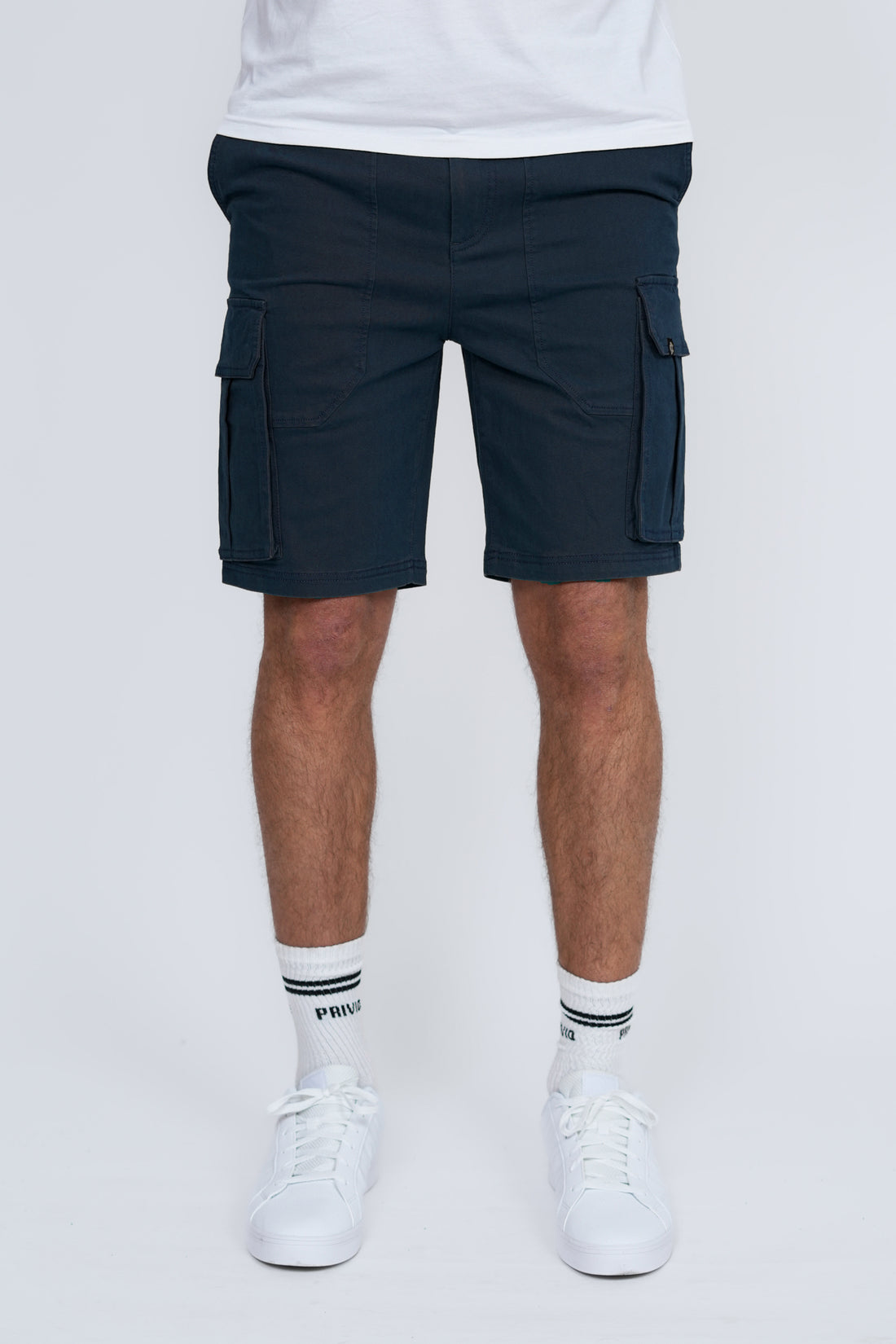 Hawk Cargo Shorts – Men's Regular Fit Utility Shorts with Zip Pockets