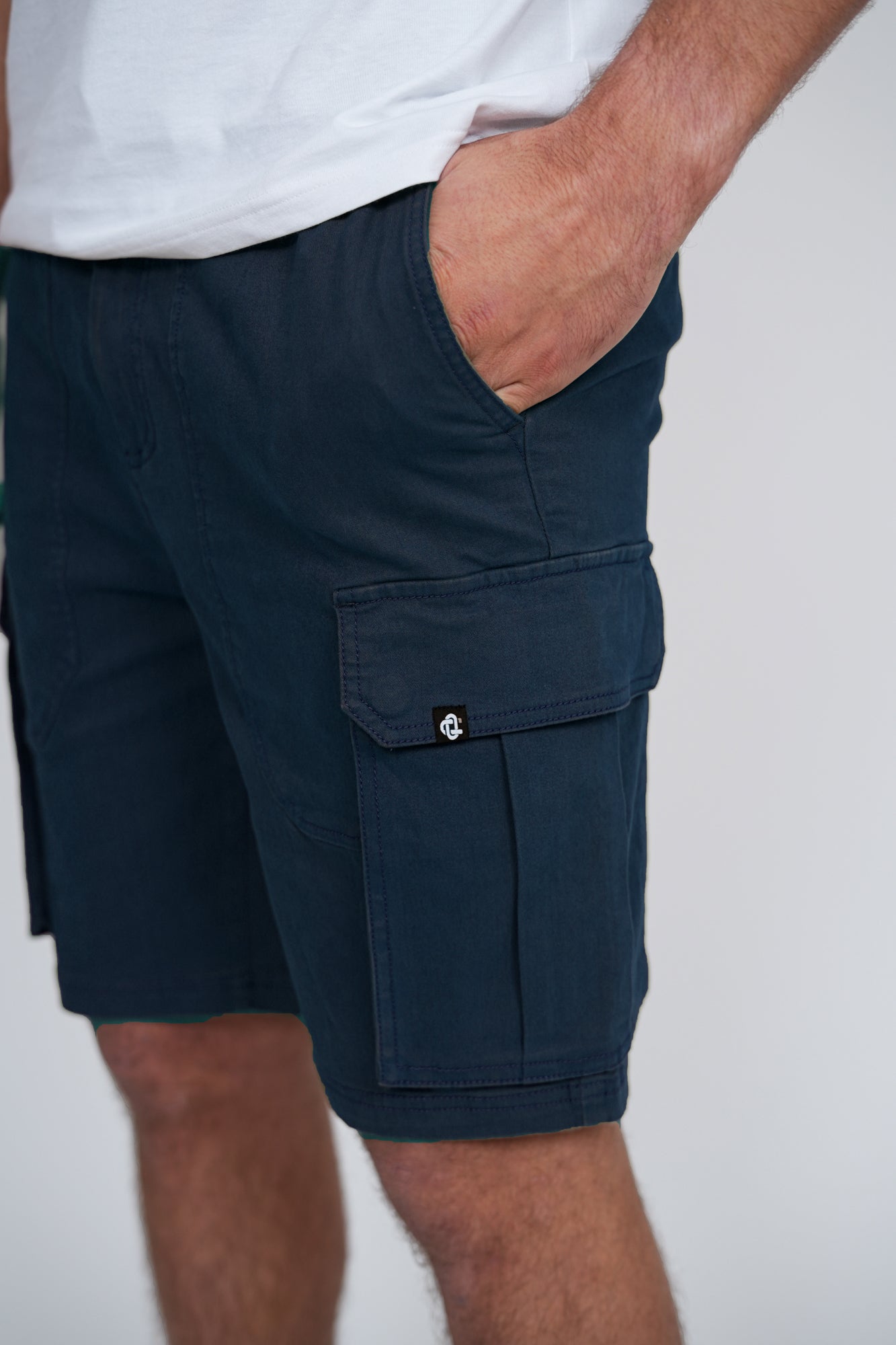 Hawk Cargo Shorts – Men's Regular Fit Utility Shorts with Zip Pockets