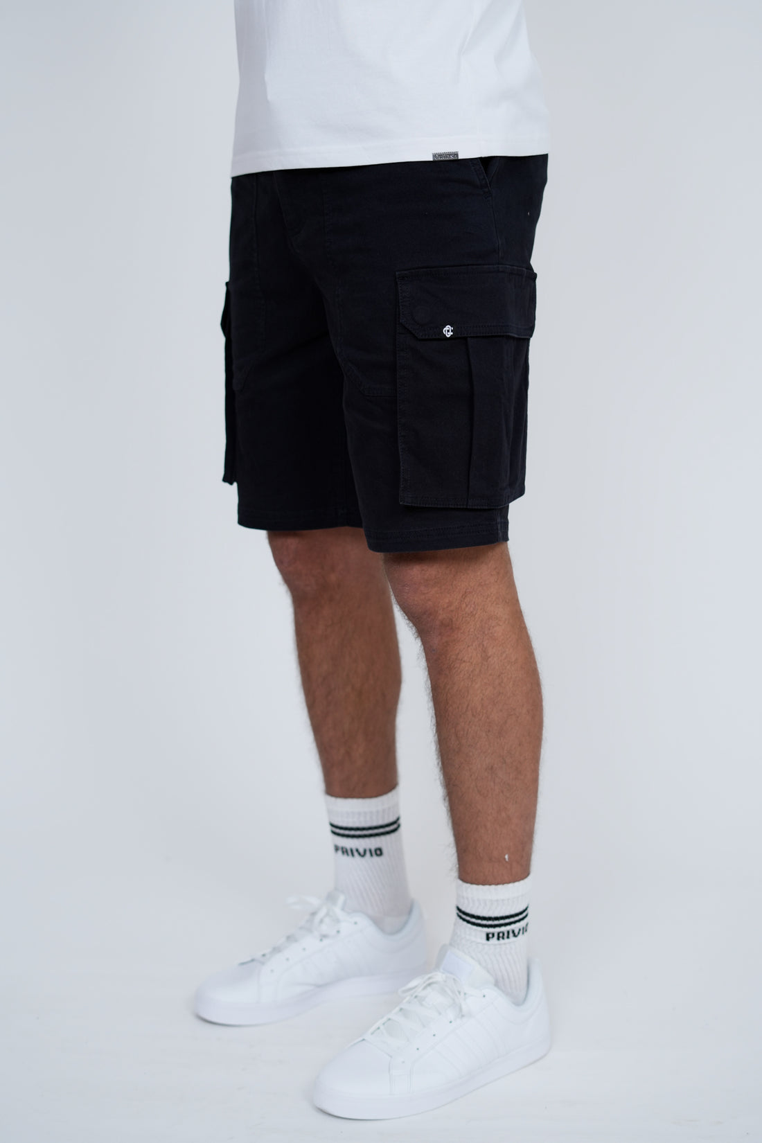 Hawk Cargo Shorts – Men's Regular Fit Utility Shorts with Zip Pockets