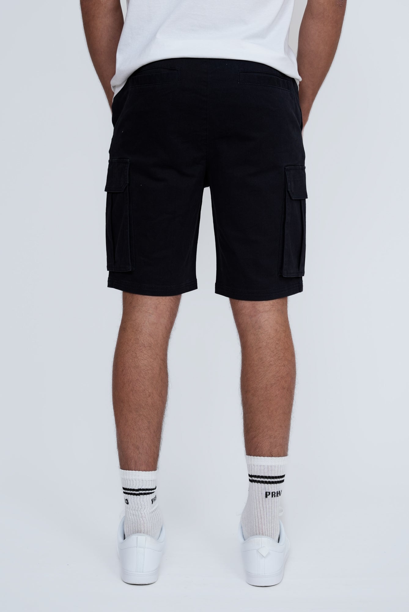 Hawk Cargo Shorts – Men's Regular Fit Utility Shorts with Zip Pockets