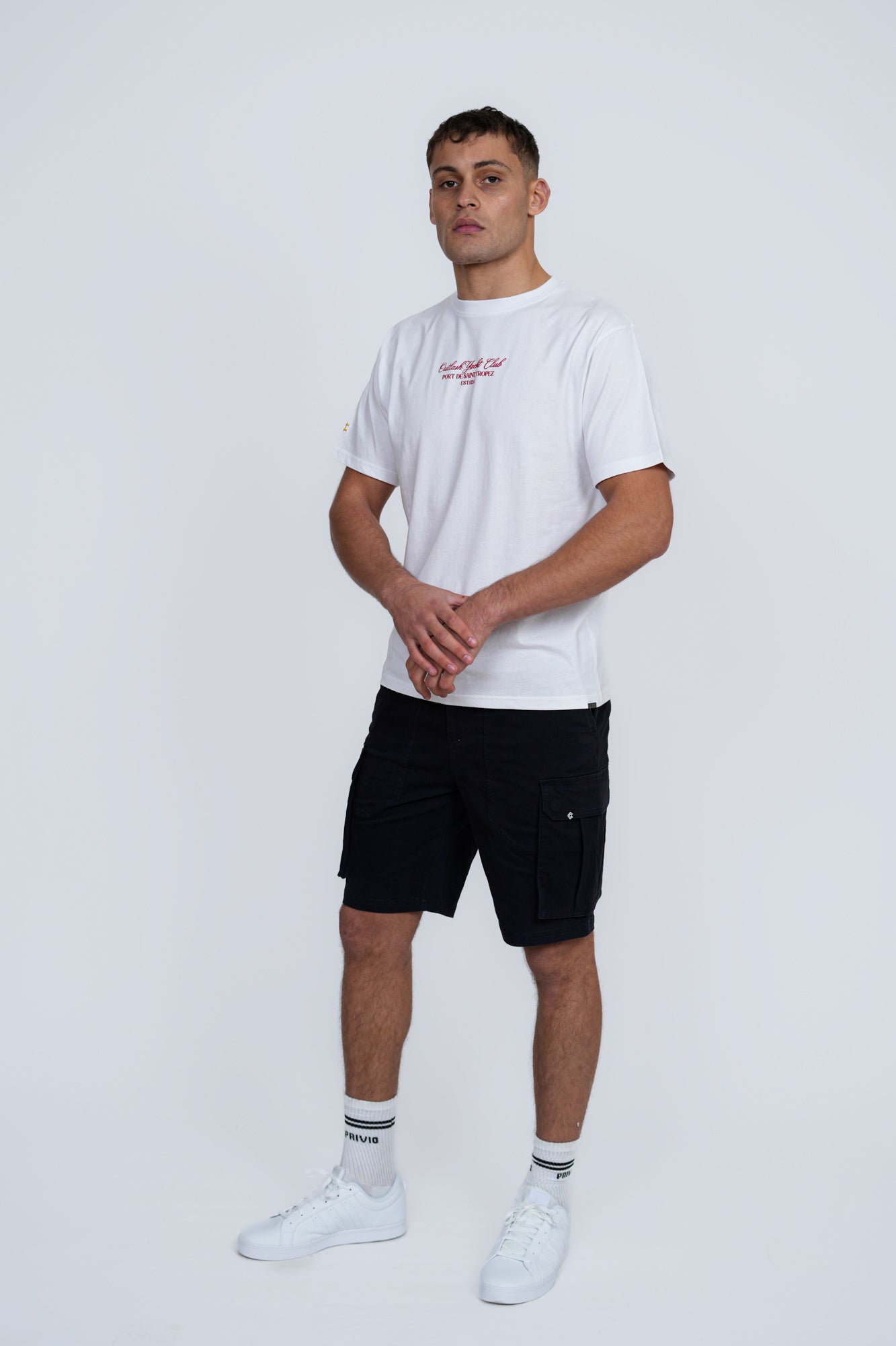 Hawk Cargo Shorts – Men's Regular Fit Utility Shorts with Zip Pockets