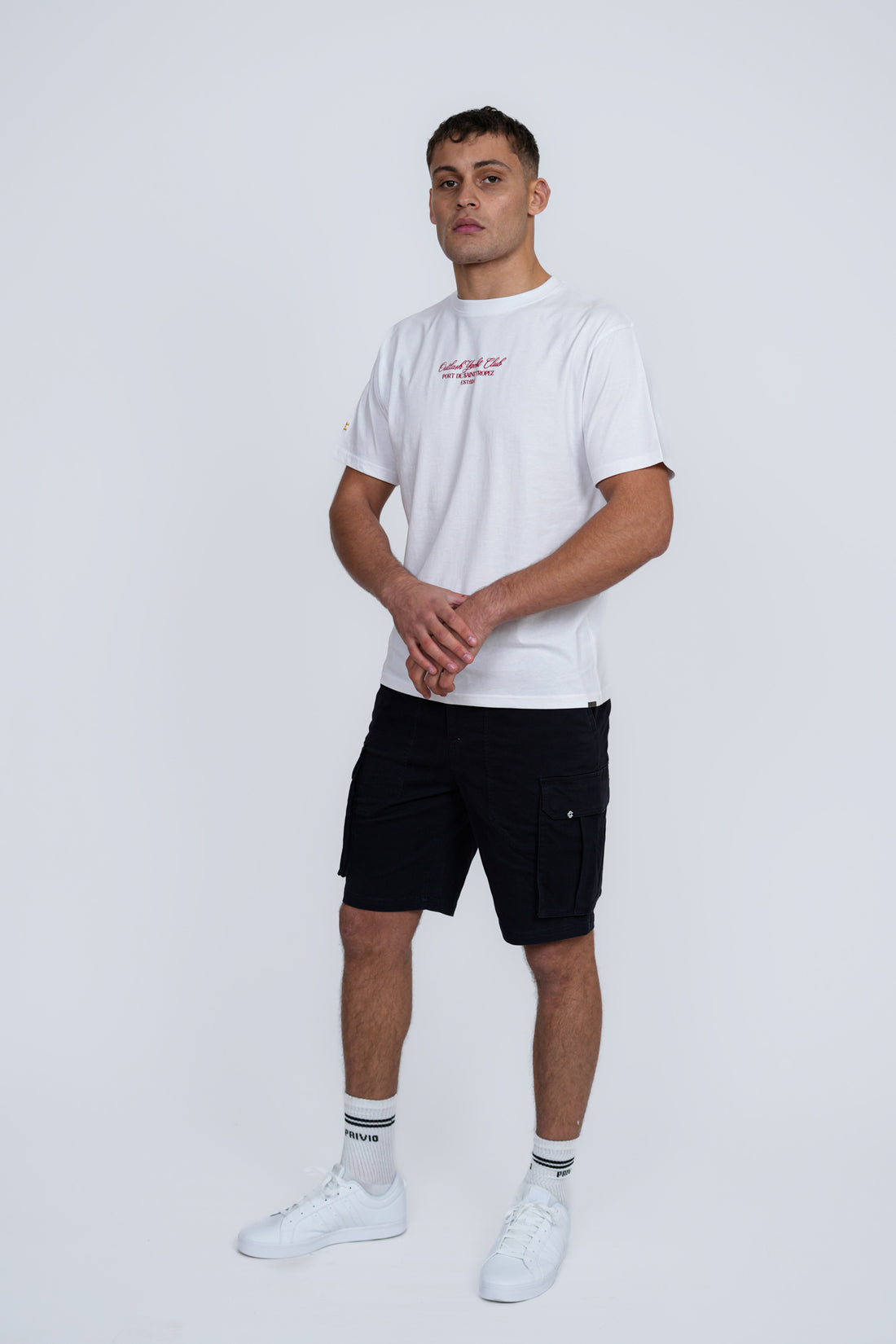 Hawk Cargo Shorts – Men's Regular Fit Utility Shorts with Zip Pockets