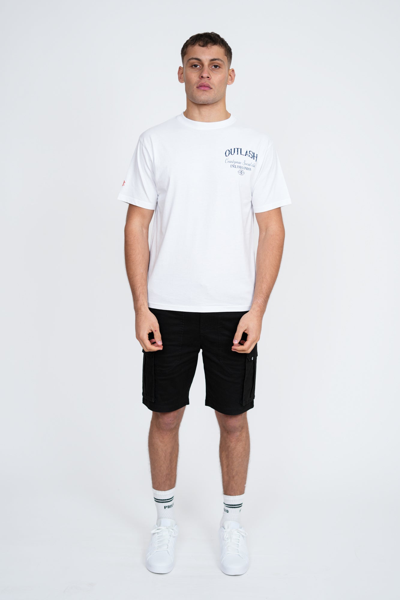 Countryman Social Club T-Shirt | Men's Premium Cotton Graphic Tee | Outlash England London Streetwear