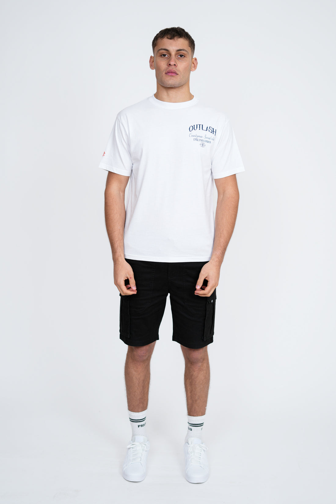 Countryman Social Club T-Shirt | Men's Premium Cotton Graphic Tee | Outlash England London Streetwear