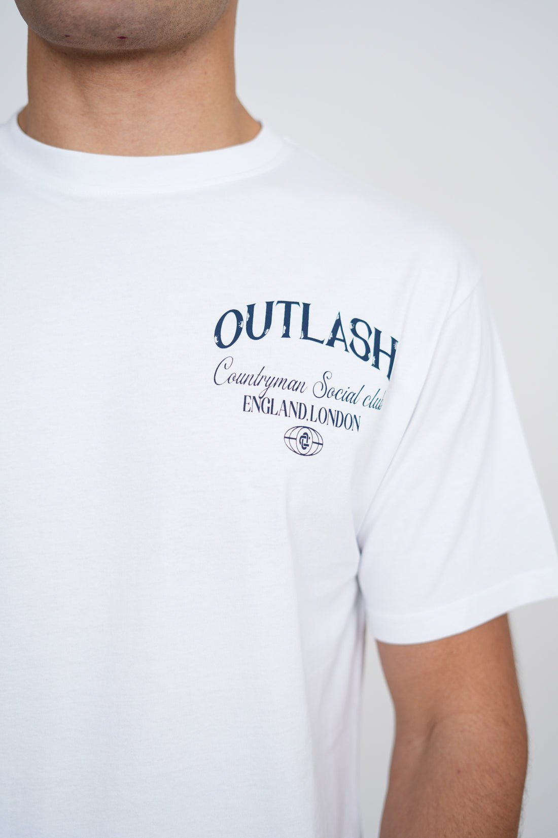 Countryman Social Club T-Shirt | Men's Premium Cotton Graphic Tee | Outlash England London Streetwear
