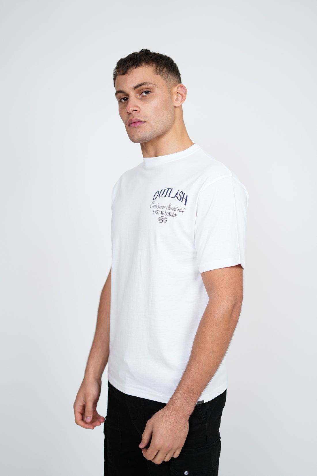Countryman Social Club T-Shirt | Men's Premium Cotton Graphic Tee | Outlash England London Streetwear