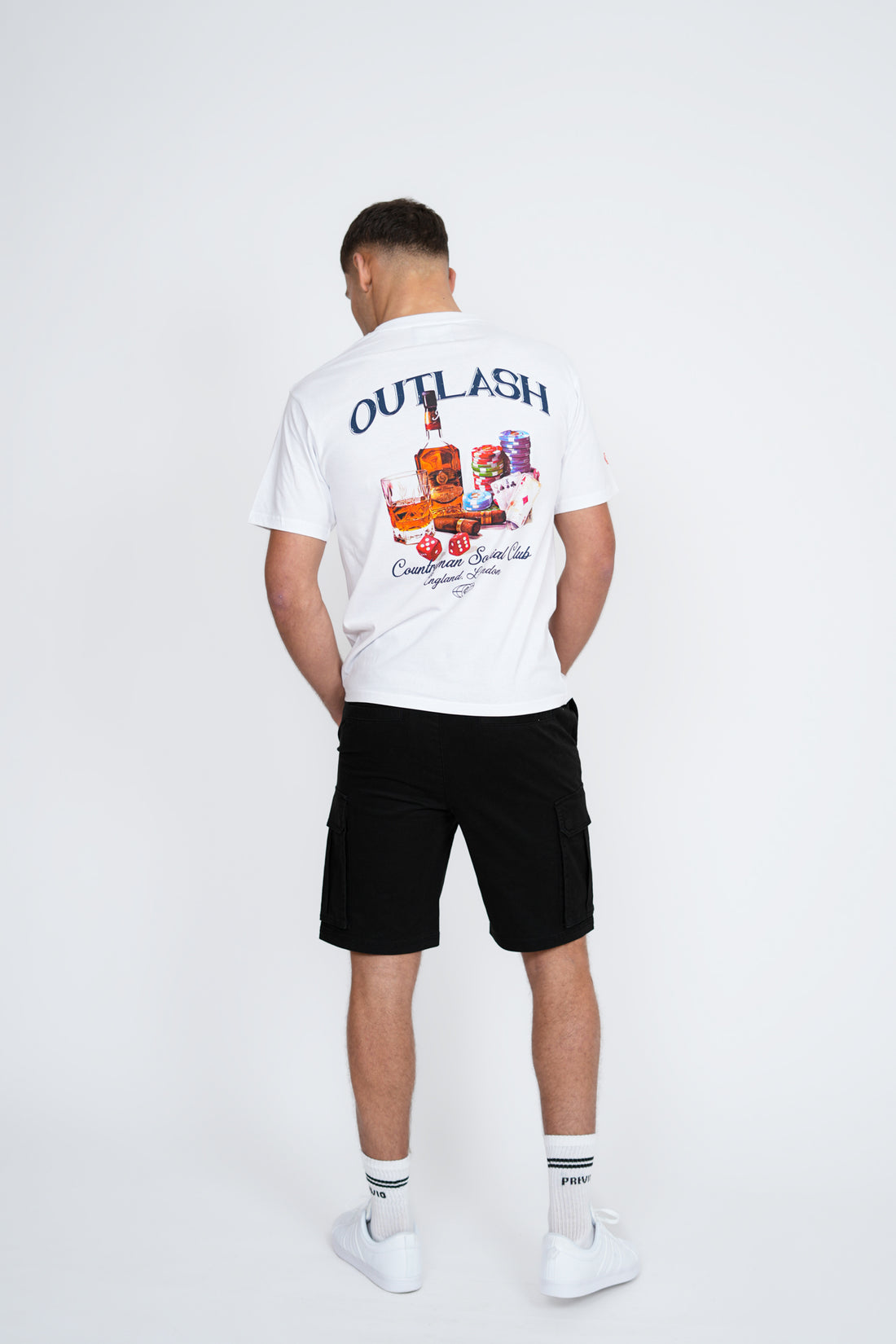 Countryman Social Club T-Shirt | Men's Premium Cotton Graphic Tee | Outlash England London Streetwear