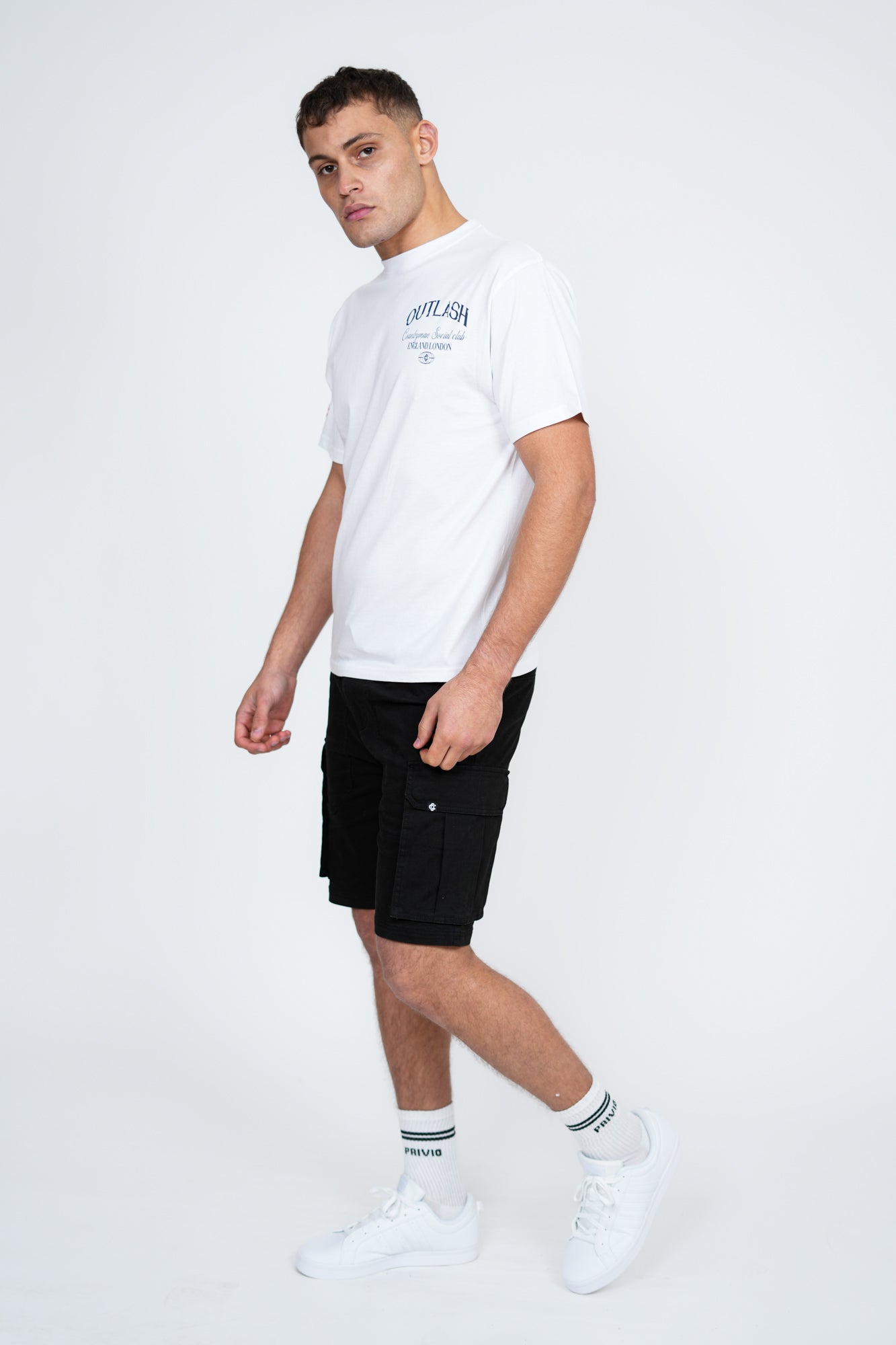 Countryman Social Club T-Shirt | Men's Premium Cotton Graphic Tee | Outlash England London Streetwear